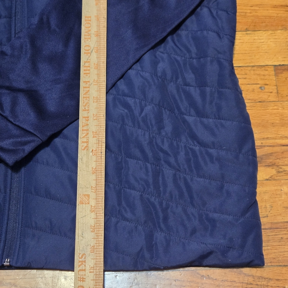 Callaway Golf XXL Full Zip Quilted Jacket Peacoat Blue UPF 50- NWT CGRFD0D4BC - Picture 6 of 9